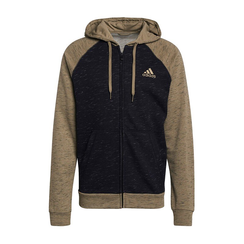 Hanorac Adidas Essentials Melange H12178, Barbati, Negru