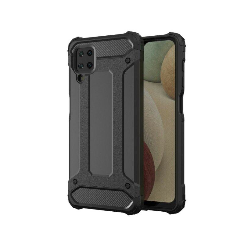 Husa Hybrid AntiShock pentru Samsung Galaxy S21 Ultra 5G, Negru, CRB-BBL3278