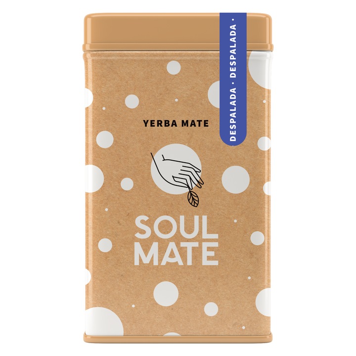 Yerba Mate BIO, Soul Mate, Despalada, Doboz Tea, Szárított gyümölcs, 0.5 kg