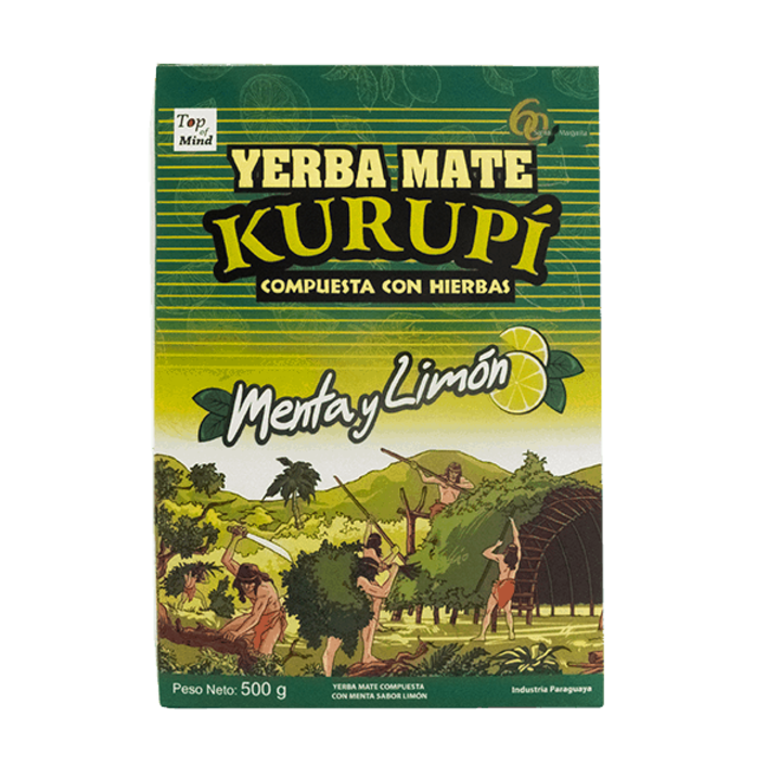 Kurupi Tea, Menta y Limon, Menta, Citrom, 0.5 kg