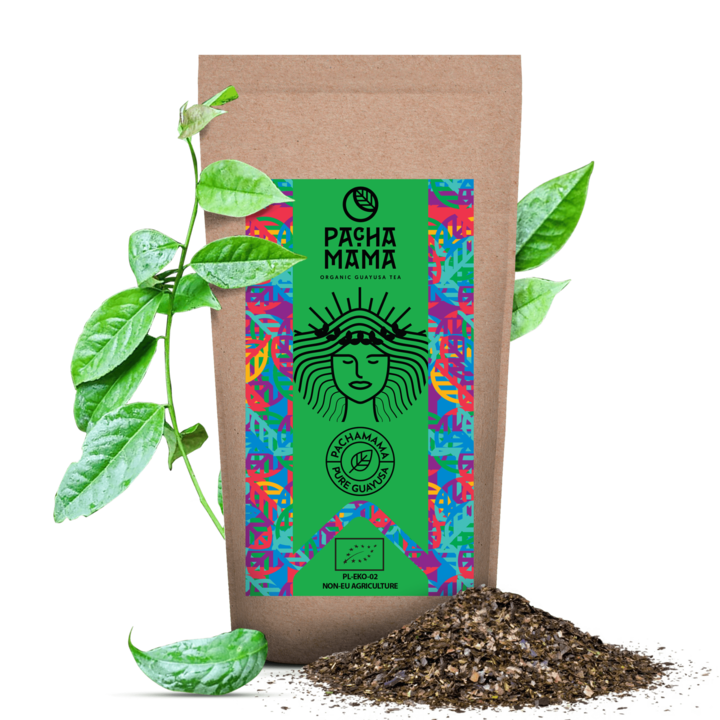 Guayusa Bio Tea, Pachamama, Gyógynövényes, Equador, kézzel válogatott, 250g