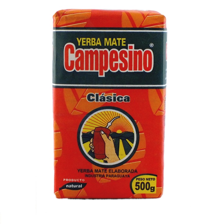 Yerba Mate Campesino Tea, Classica, Yerba Mate, Paraguay, 500g