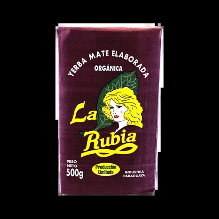 Yerba Mate Tea, La Rubia, Elaborada Con Palo Tradicional, Gyógynövényes, 0.5 kg