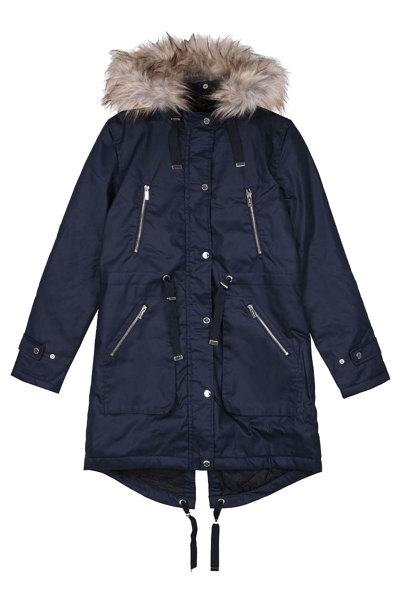 Jacheta dama Top Secret Night Bloom, Albastru petrol