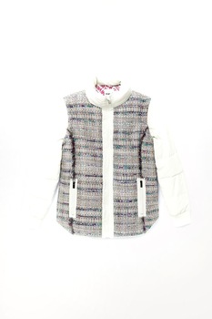 Geaca cu maneci detasabile , Desigual , Regular fit Geaca cu maneci detasabile , Desigual , Regular fit
