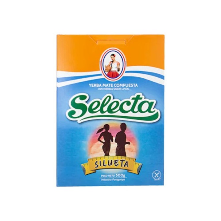 Yerba Mate Tea, Selecta, Silueta, Szárított Gyümölcs, 0.5 kg