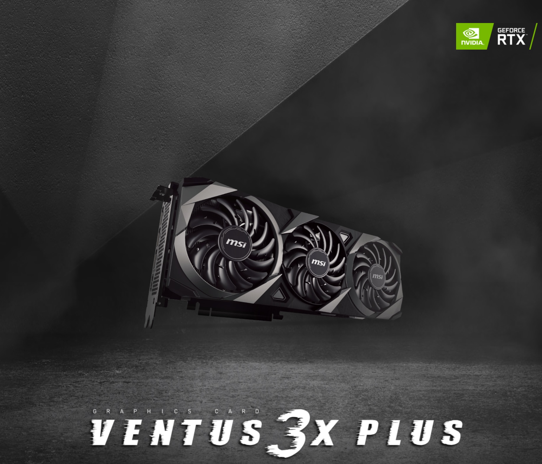 Placa video MSI GeForce® RTX™ 3080 VENTUS 3X PLUS OC LHR, 10GB