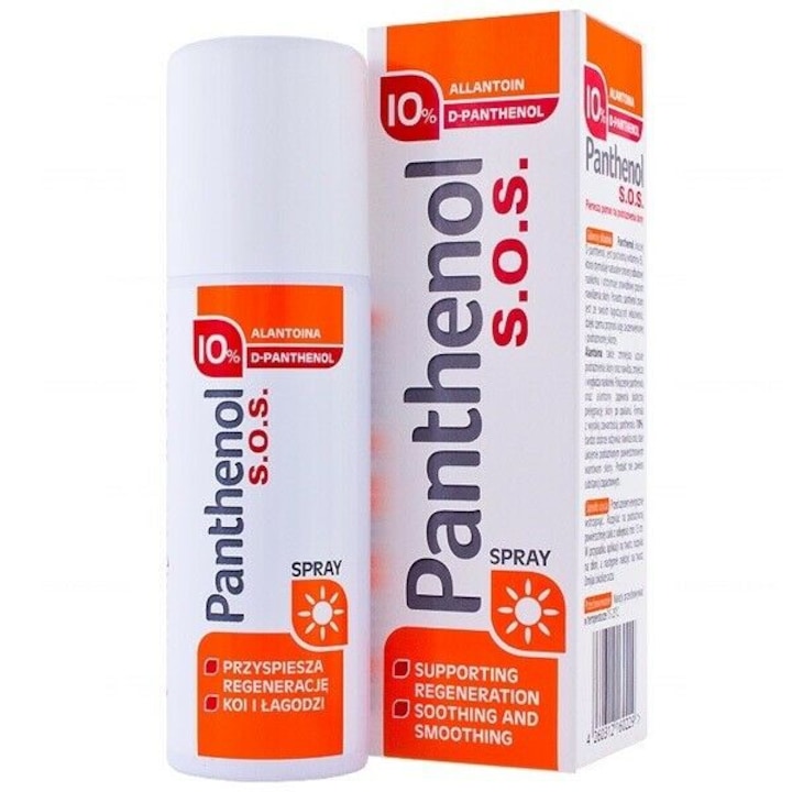 Спрей Panthenol 10% SOS , с Алатоин, 130г