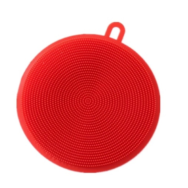 Burete Vase din Silicon Multifunctional, 10,5 cm - Rosu