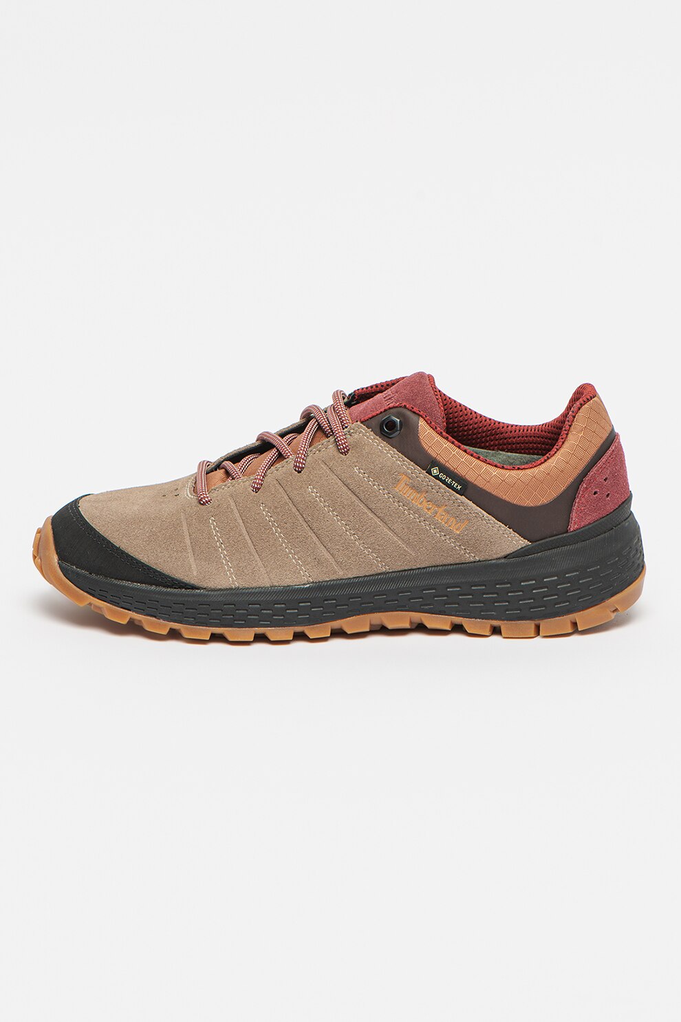 Timberland, Pantofi sport cu aspect colorblock Parker Ridge, Grej, 41.5