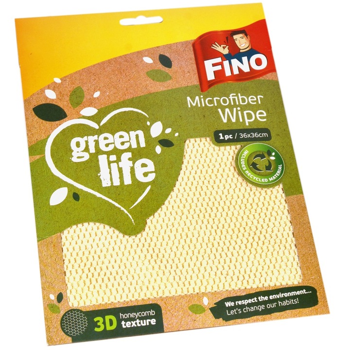 Laveta din microfibra Green Life Fino