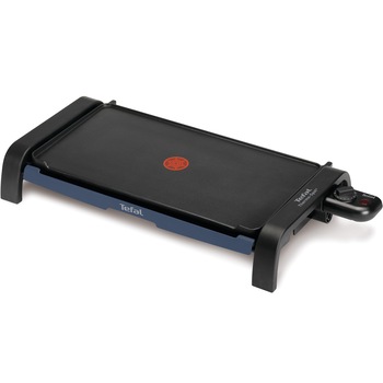 Gratar electric TEFAL Plancha Essential CB540400, thermospot, termostat reglabil, Albastru/Negru Gratar electric TEFAL Plancha Essential CB540400, thermospot, termostat reglabil, Albastru/Negru