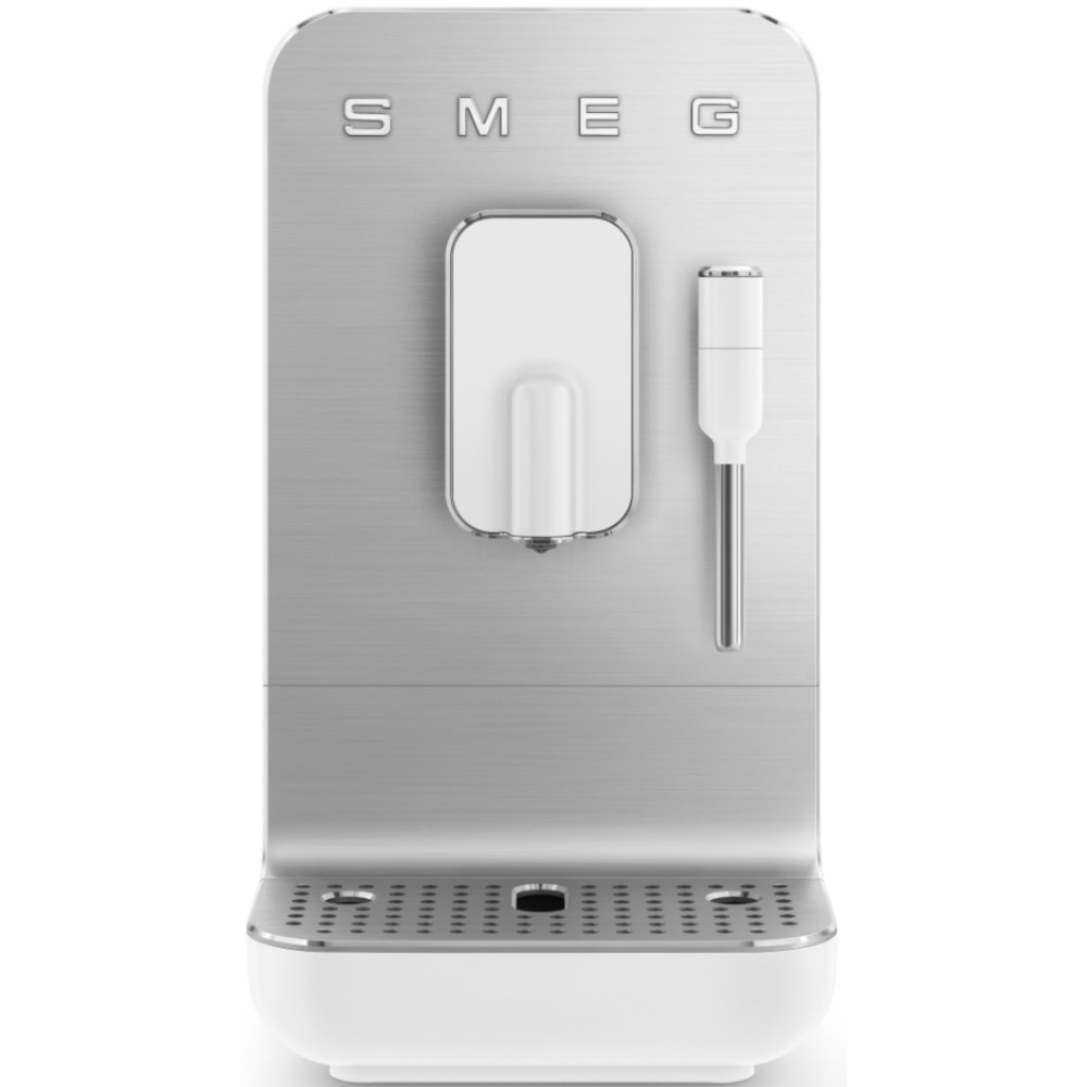 Автоматична еспресо кафемашина Smeg BCC02WHMEU, 50's Style, 1350 W, 19 ...