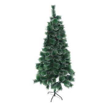 Brad artificial de Craciun tip pin nins, pentru interior/exterior, inaltime 180 cm, Flippy, verde, suport metalic inclus Brad artificial de Craciun tip pin nins, pentru interior/exterior, inaltime 180 cm, Flippy, verde, suport metalic inclus