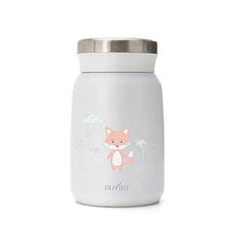 Recipient alimentar 4472 Nuvita 500ml, alb Recipient alimentar 4472 Nuvita 500ml, alb