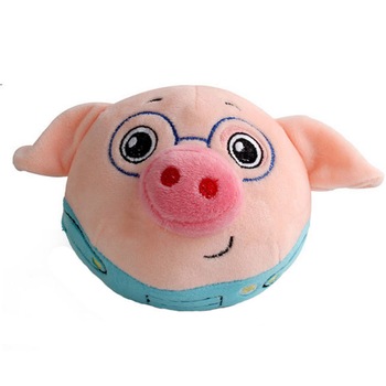 Minge de plus SOLTOY® Porcusor interactiva cu vibratii, sarituri, melodii, inregistrare si redare cuvinte, spalare usoara Minge de plus SOLTOY® Porcusor interactiva cu vibratii, sarituri, melodii, inregistrare si redare cuvinte, spalare usoara