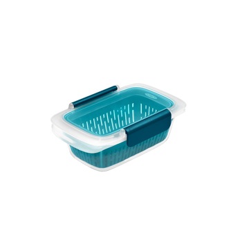 Caserola cu strecuratoare Prep&Go, 17,8 x 11,4 cm, plastic - OXO Caserola cu strecuratoare Prep&Go, 17,8 x 11,4 cm, plastic - OXO