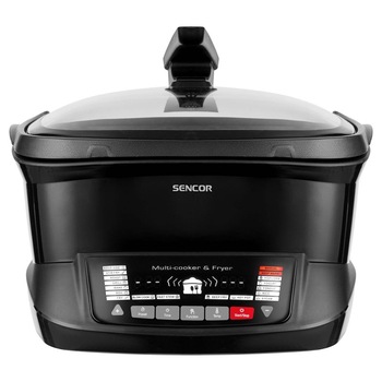 Multicooker Sencor SFR 9300BK, 1800 W, 4.8 l, Negru Multicooker Sencor SFR 9300BK, 1800 W, 4.8 l, Negru