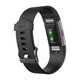 Bratara fitness Fitbit Charge 2, Black Silver, Large