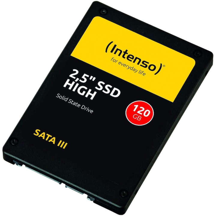 Intenso High Solid-State Drive (SSD meghajtó), 120 GB, 2,5", SATA III