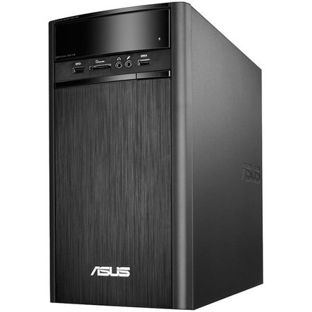 Sistem Desktop PC ASUS K31CD-RO027D cu procesor Intel® Core™ i3-6098P 3.60GHz, Skylake™, 4GB, 1TB, DVD-RW, Intel® HD Graphics, Free DOS, Mouse + Tastatura, Black