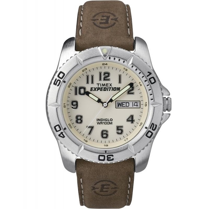 Мъжки часовник Timex, T46681, Quartz, Сребрист