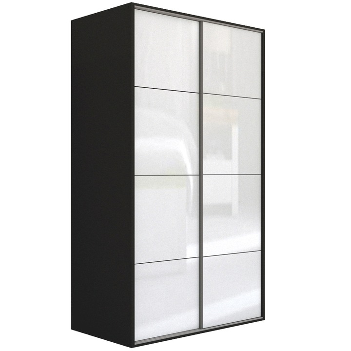 Dressing Genarom LEX A, Gri Lucios, 181 x 240 x 66 cm