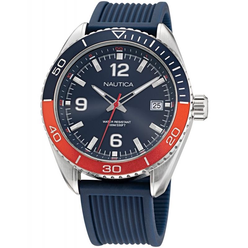 Ceas barbatesc Nautica NAPKBF012 Quartz Argintiu
