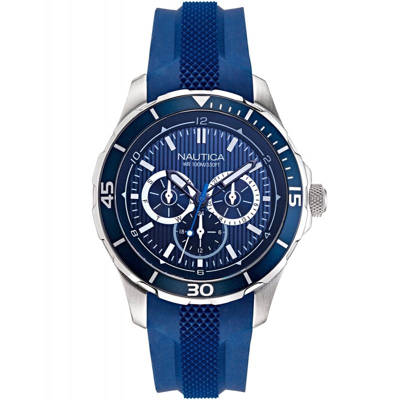 Ceas barbatesc Nautica NAPLECR08 Quartz Argintiu