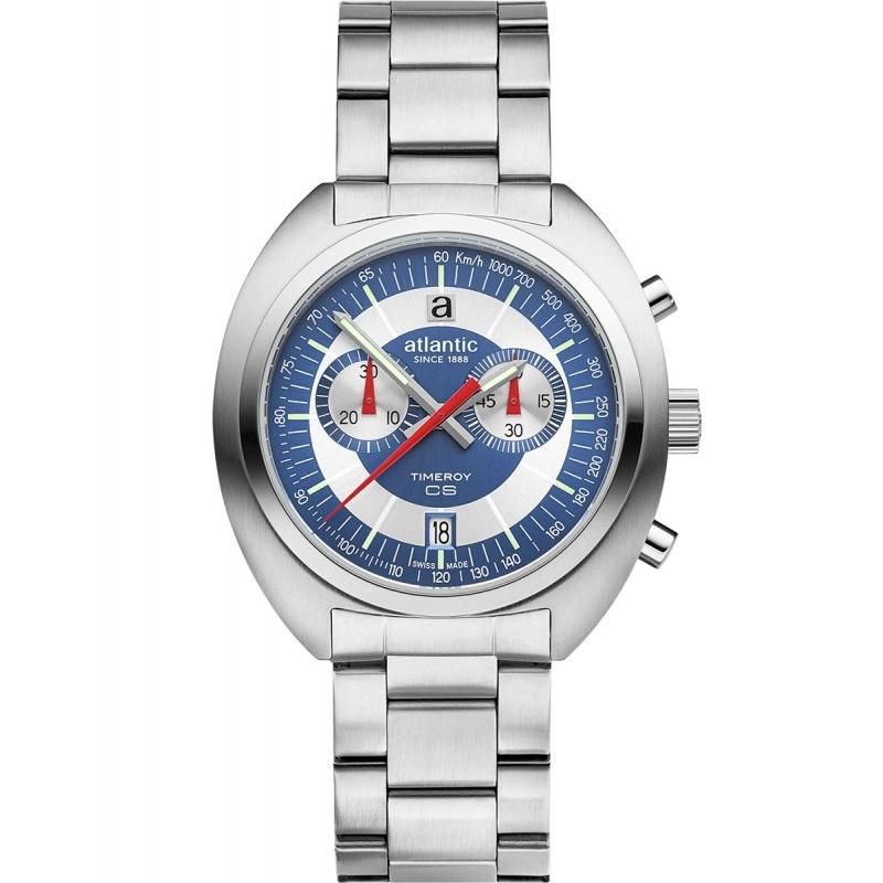 Ceas barbatesc Atlantic 70467.41.55 Quartz Argintiu