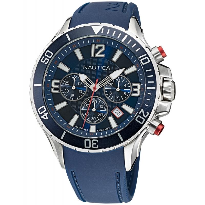 Ceas barbatesc Nautica NAPNSS116 Quartz Argintiu