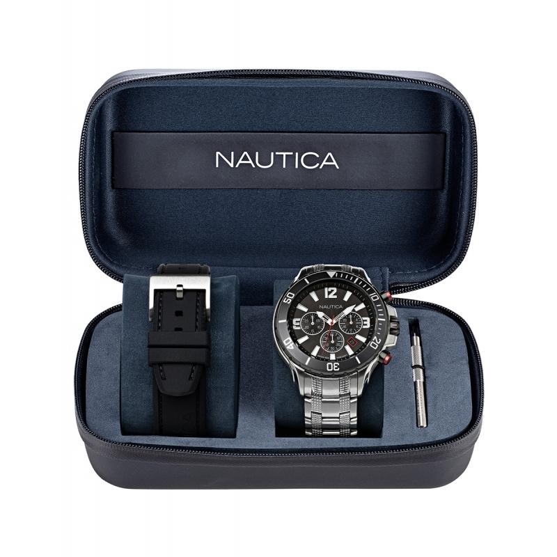 Ceas barbatesc Nautica NAPNSS124 Quartz Argintiu