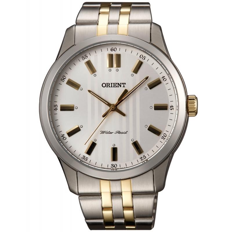 Ceas barbatesc Orient SQC0U002W0 Quartz Argintiu