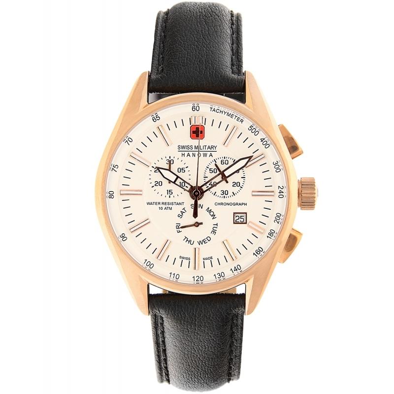 Ceas barbatesc Swiss Military 06-4243.09.001 Quartz Rose gold