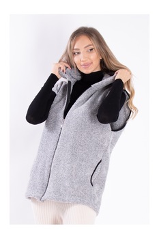 Vesta Dama Kokolinno Roz, Gri Vesta Dama Kokolinno Roz, Gri