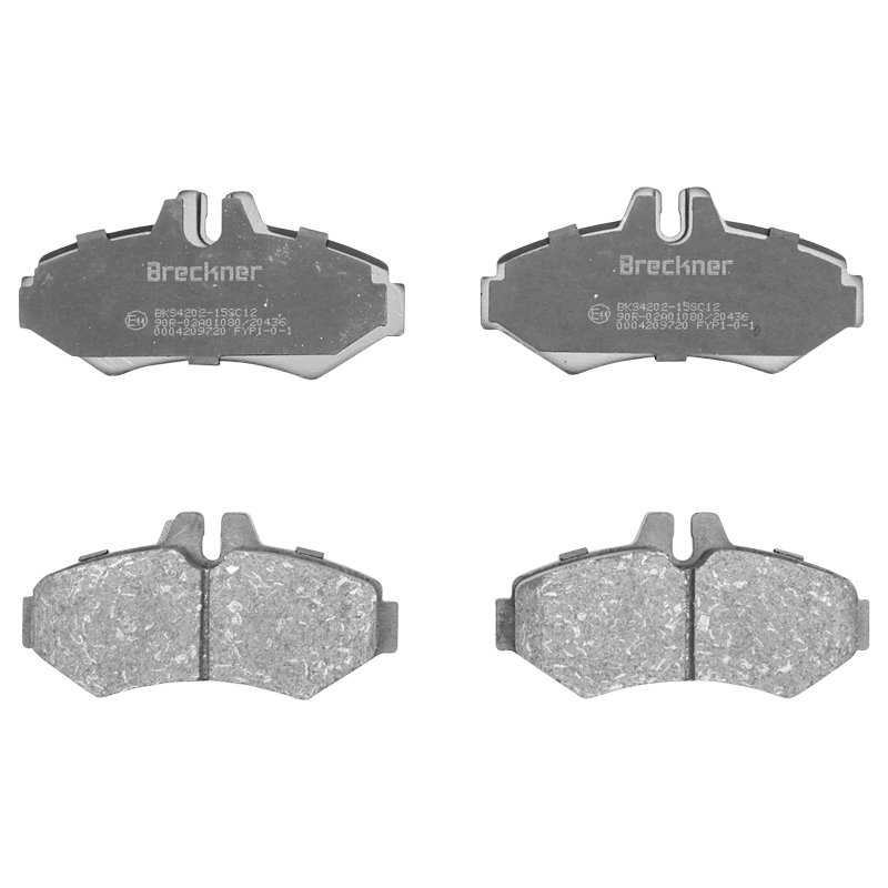 Set placute frana spate punte simpla pentru Mercedes Sprinter 901-904 sistem franare Bosch