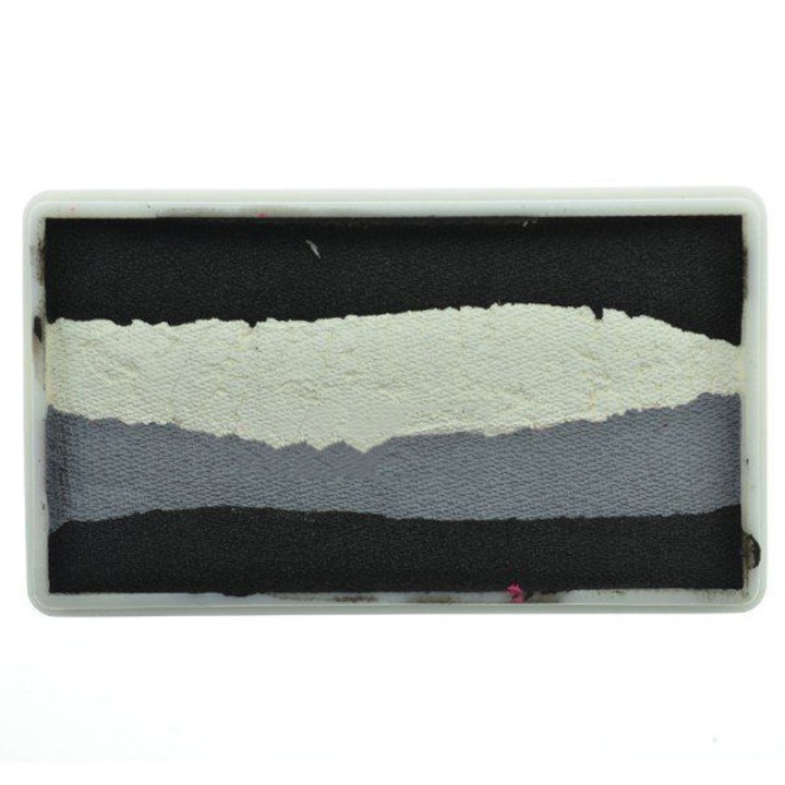 Diamond FX Skull split cake Csontváz csíkos arcfesték, 28 gr, RS30-64