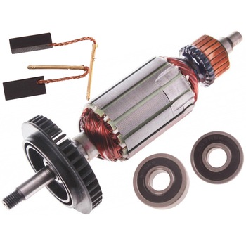 Rotor compatibil Bosch PWS 550 600 700 6 7 115 125 perii de carbon, rulmenti Rotor compatibil Bosch PWS 550 600 700 6 7 115 125 perii de carbon, rulmenti