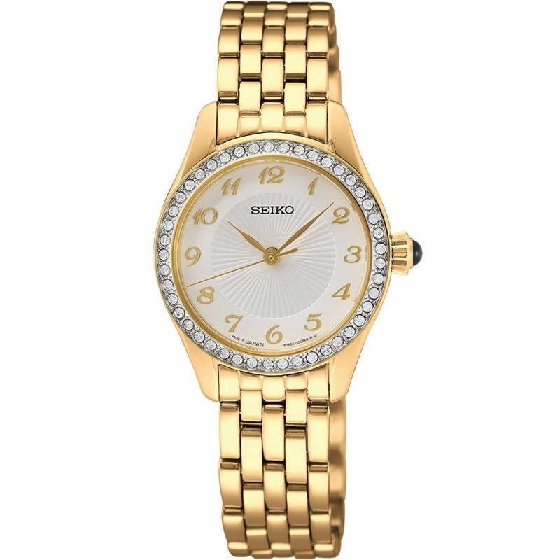 Ceas dama Seiko SUR388P1 Quartz Auriu