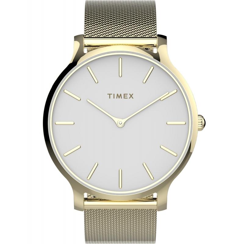 Ceas dama Timex TW2T74100 Quartz Auriu