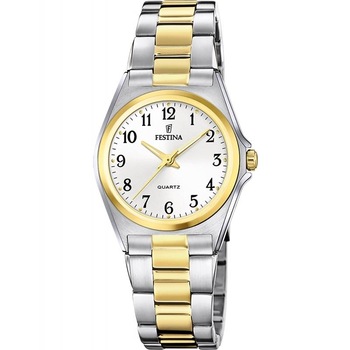 Ceas dama Festina F20556/1 Quartz Argintiu, Auriu Ceas dama Festina F20556/1 Quartz Argintiu, Auriu