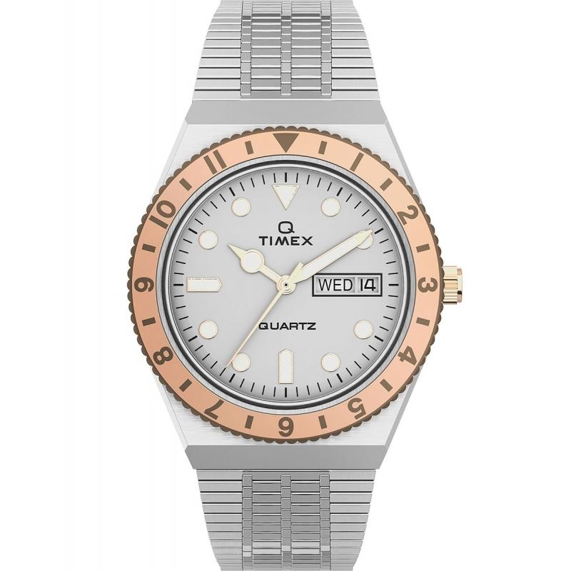 Ceas dama Timex TW2U95600 Quartz Argintiu, Rose gold