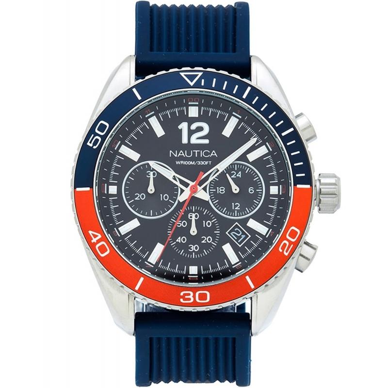 Ceas barbatesc Nautica NAPKBF020 Quartz Argintiu