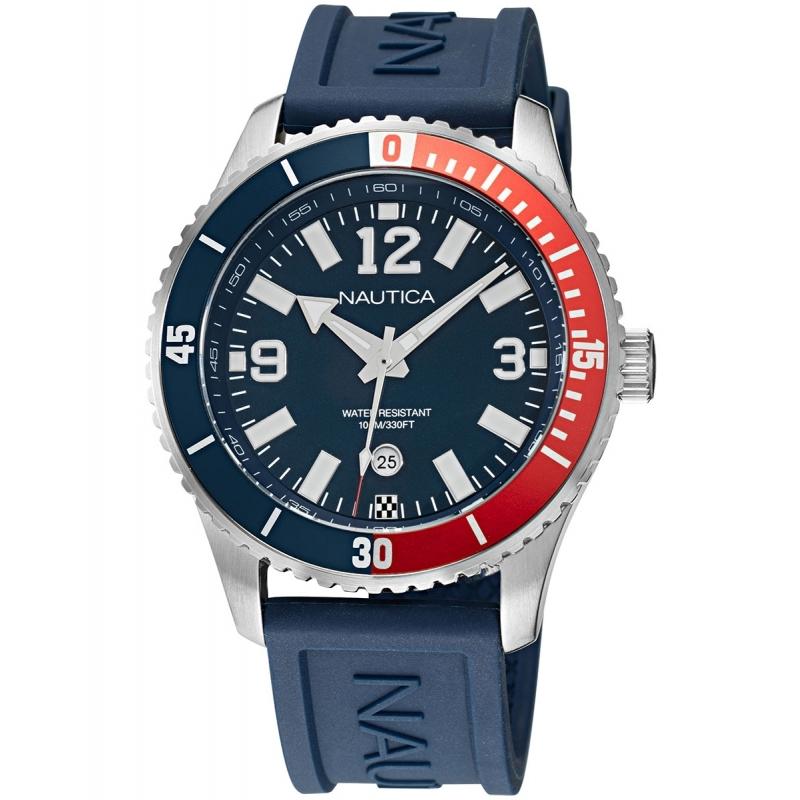 Ceas barbatesc Nautica NAPPBS159 Quartz Argintiu