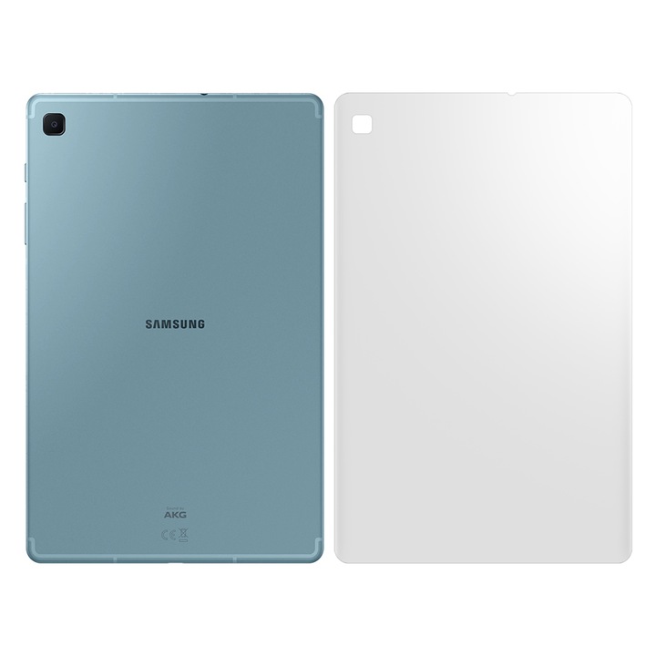 SILKASE matt hátlap fólia, Samsung Galaxy Tab S6 Lite készülékhez, hátvédelem, megújuló szilikon