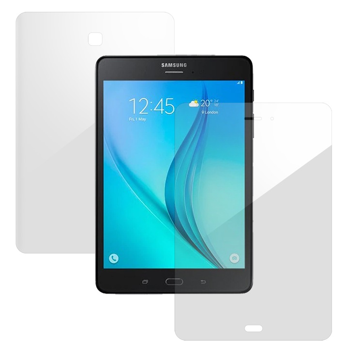 2 db SILKASE fólia készlet Samsung Galaxy Tab A 8.0"-hoz (2018), tablet védelem, megújuló szilikon