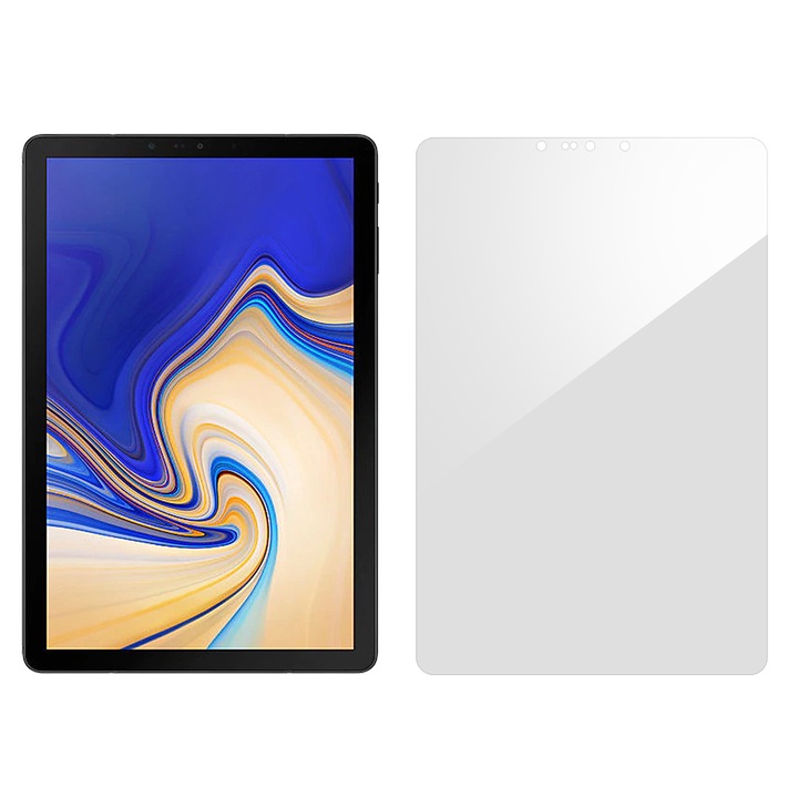 SILKASE fólia Samsung Galaxy Tab S4 10,5" előlapvédelemmel, megújuló szilikon