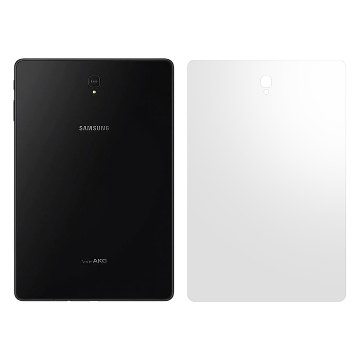 SILKASE matt hátfólia Samsung Galaxy Tab S4 10,5" hátvédővel, megújuló szilikon