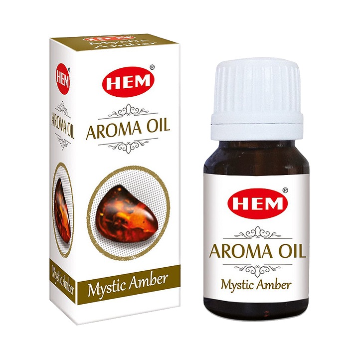 Ulei aromaterapie Mystic Ambra 10ml, ulei parfumat HEM