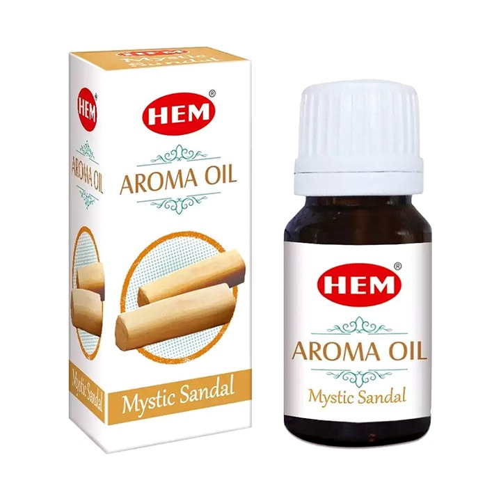Ulei aromaterapie Mystic Santal 10ml, ulei parfumat HEM
